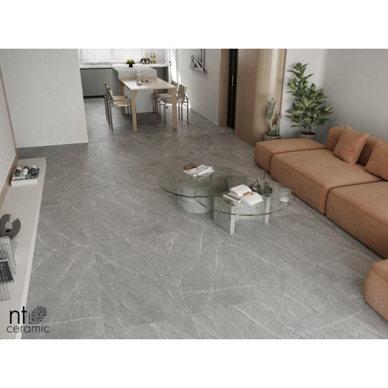 Керамогранит NT CERAMIC Granite Limestone Grey Structura 60x120