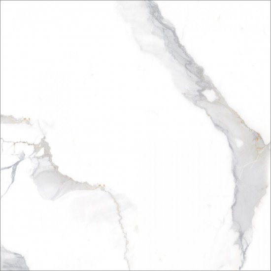 Керамогранит Global Tile Калакатта Империал / Calacatta Imperial GT60606103PR Белый 60x60