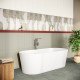 Ванна VitrA Geo 65380006000 180 x 80,5 см отдельностоящая акриловая прямоугольная белая