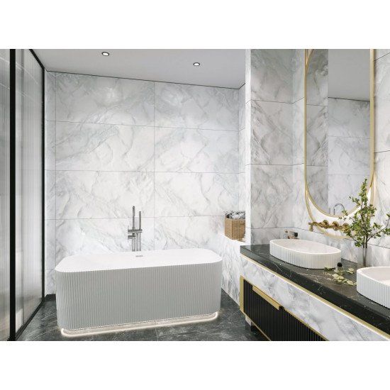 Керамогранит NT CERAMIC Onyx Smoke Carving 60x120