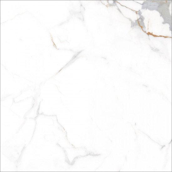 Керамогранит Global Tile Калакатта Империал / Calacatta Imperial GT60606103PR Белый 60x60