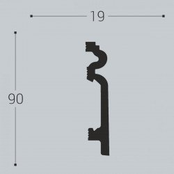 Плинтус Bello Deco П14 90-19