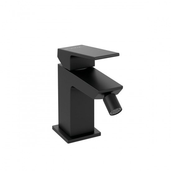 Смеситель для биде VitrA Minimax Square A4372636EXP однорычажный матовый черный латунь