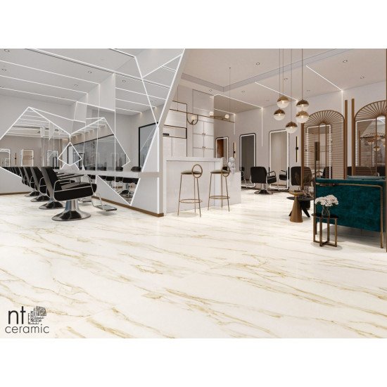 Керамогранит NT CERAMIC Atlas Home Arabesco Gold 120x270