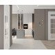 Impronta Light Grey 800x800 Laparet керамогранит под мрамор серый ректифицированный