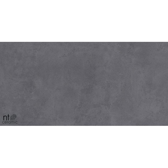 Керамогранит NT CERAMIC Cemento Zett Black 60x60