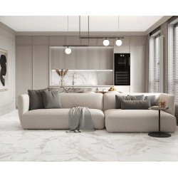 Adelaida 600x600 Laparet керамогранит под мрамор белый ректифицированный