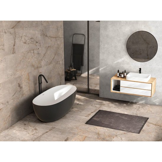 Керамогранит Global Tile Алькарц / Alcarz GT1206011001MCR Серый 60x120