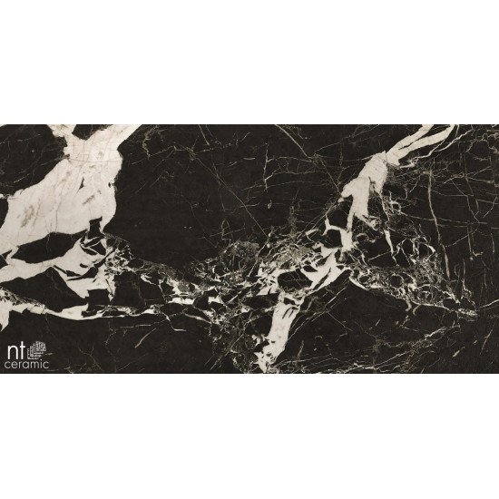 Керамогранит NT CERAMIC Quanta Grey Portoro Black