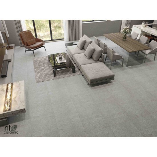 Керамогранит NT CERAMIC Cemento Concept Grey Carving 60x120