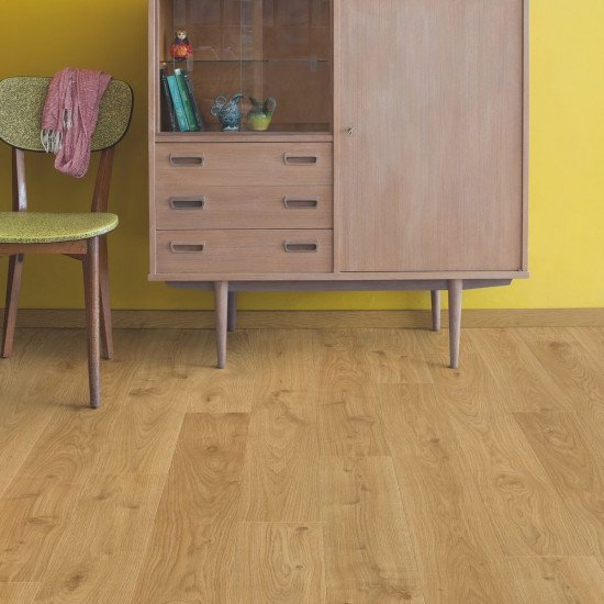 Ламинат Quick Step Perspective Hydro (Rus) PER1491 Дуб белый светлый 1380х156х9 мм