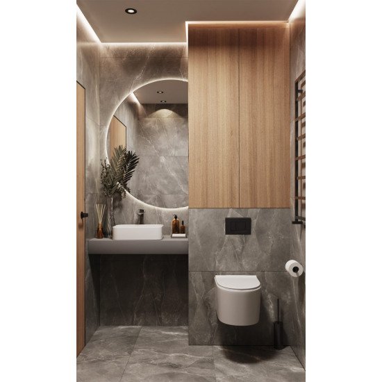 Pulpis nero carving 60x120 Arcadia Ceramica керамогранит