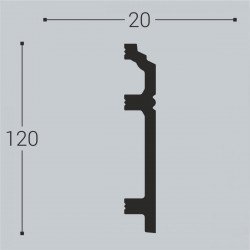 Плинтус Bello Deco П12 120-20