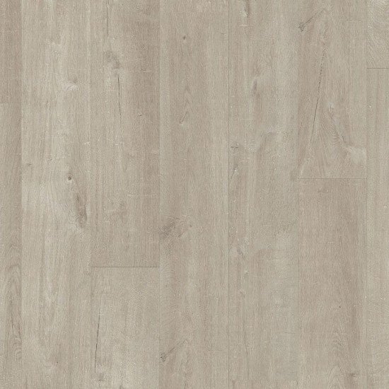 ПВХ плитка Quick Step LIVYN Pulse Click PUCL 40105 Дуб хлопковый светло-серый 1510х210х4.5 мм