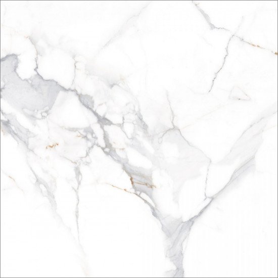 Керамогранит Global Tile Калакатта Империал / Calacatta Imperial GT60606103PR Белый 60x60
