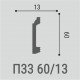 Плинтус Bello Deco П33 60-13