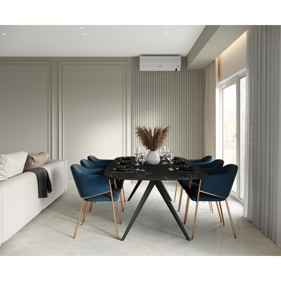 Prism Grey 800x800 Laparet керамогранит под бетон серый ректифицированный