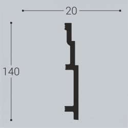 Плинтус Bello Deco П13 140-20