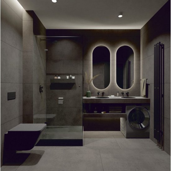 Керамогранит Global Tile Звезда / Stardust GT120600509MCR Темно-серый 60x120