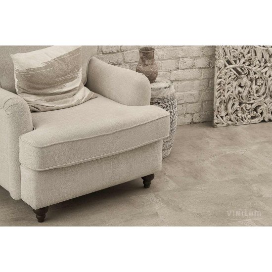 Кварцвинил VINILAM Ceramo Stone 61603 Бетонная Смесь Кварцвинил VINILAM Ceramo Stone 61603 Бетонная Смесь