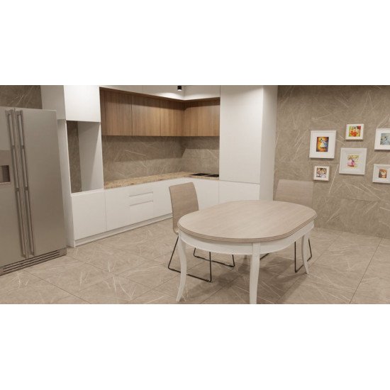 Керамогранит Sungress Orian Grey (Carving- Matt) 60x60