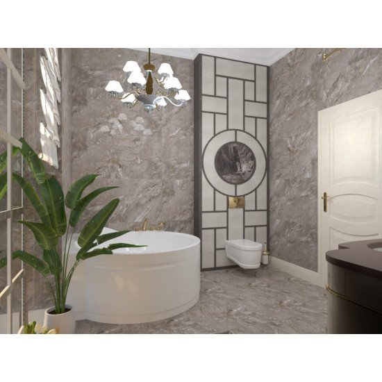 Керамогранит Sungress Glacier Nero (Polished) 60x60
