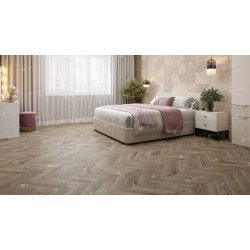 Alpine Floor LVT плитка Дуб Натуральный Отбеленный Chevron ECO 20-3
