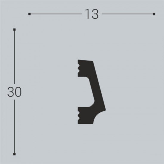 Молдинг М16 30-13 Молдинг М16 30-13
