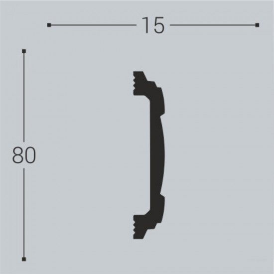 Молдинг М8 80-15 Молдинг М8 80-15