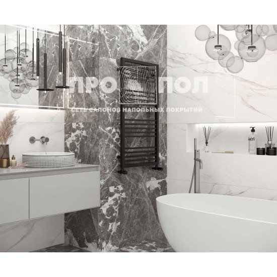 Laparet Calacatta superb Керамогранит белый полированный 60x120