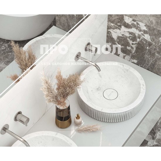 Laparet Calacatta superb Керамогранит белый полированный 60x120