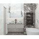 Laparet Calacatta superb Керамогранит белый полированный 60x120