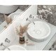 Laparet Calacatta superb Керамогранит белый полированный 60x120