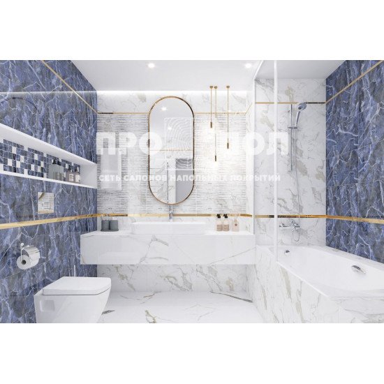 Laparet Golden white statuario Керамогранит Полированный 60x60