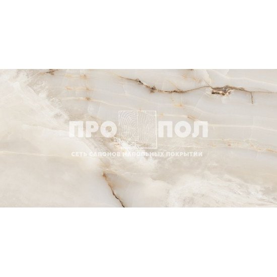 Laparet Onyx smoke Керамогранит светло-серый полированный 60x120