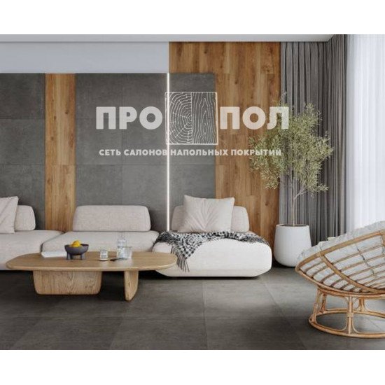 Laparet Smart gris керамогранит серый 59,5х119,1 матовый структурный 59,50x119,10