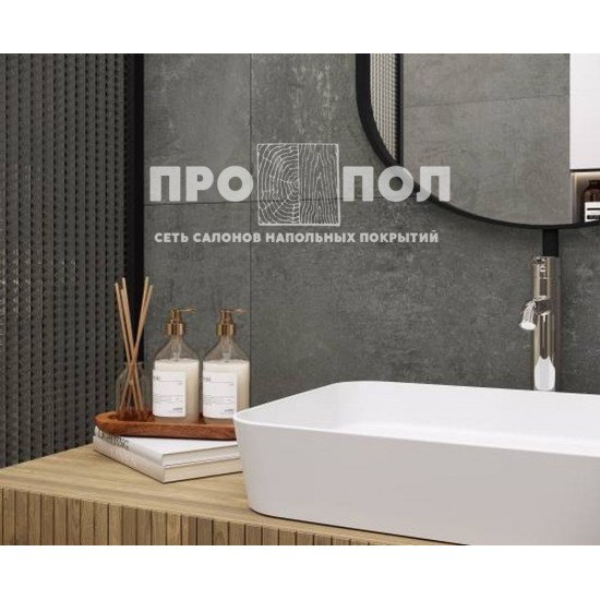 Laparet Smart gris керамогранит серый 60х60 матовый структурный 59,50x59,50