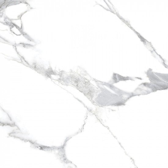Laparet Statuario crown Керамогранит белый полированный 60x60