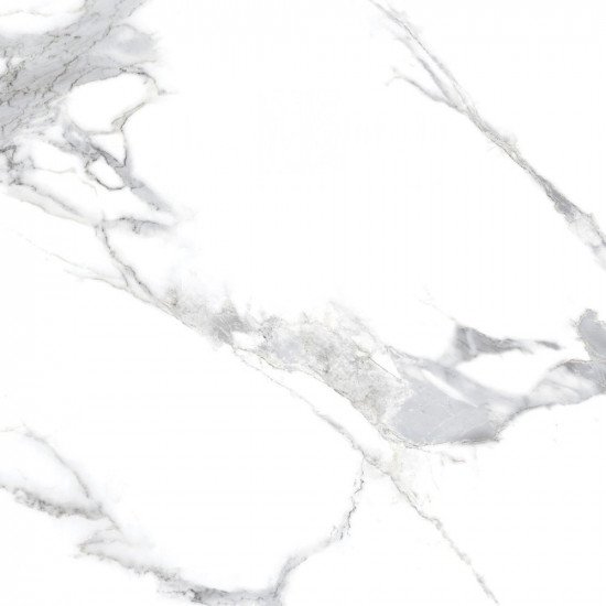 Laparet Statuario crown Керамогранит белый полированный 60x60