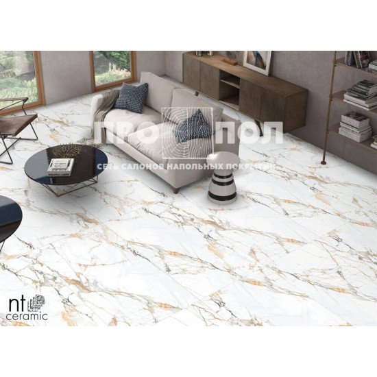 Керамогранит NT CERAMIC Marmo Camela Statuario NTT99605M