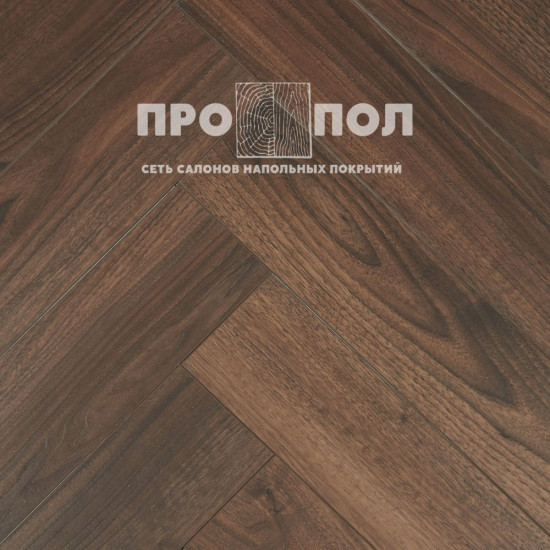 КВАРЦ-ВИНИЛ (ЗАМКОВЫЙ) PRIMAVERA HERRINGBONE 3290 ДУБ ОРЕХ АМЕРИКАНСКИЙ БРАШ