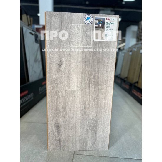CliX Floor Plus Extra Дуб Серый дымчатый CPE 3587