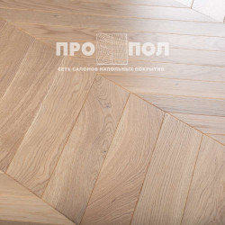 ПАРКЕТ ЕЛКА ФРАНЦУЗСКАЯ LAB ARTE CHEVRON ДУБ НАТУР 2006 ЛАК 700/610Х90Х15/3/ 45°