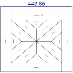 МОДУЛЬНЫЙ ПАРКЕТ LAB ARTE ИНЖЕНЕРНЫЙ ДУБ №1-65 443*443*15/3 ПРОЗРАЧНЫЙ ЛАК МОДУЛЬНЫЙ ПАРКЕТ LAB ARTE ИНЖЕНЕРНЫЙ ДУБ №1-65 443*443*15/3 ПРОЗРАЧНЫЙ ЛАК